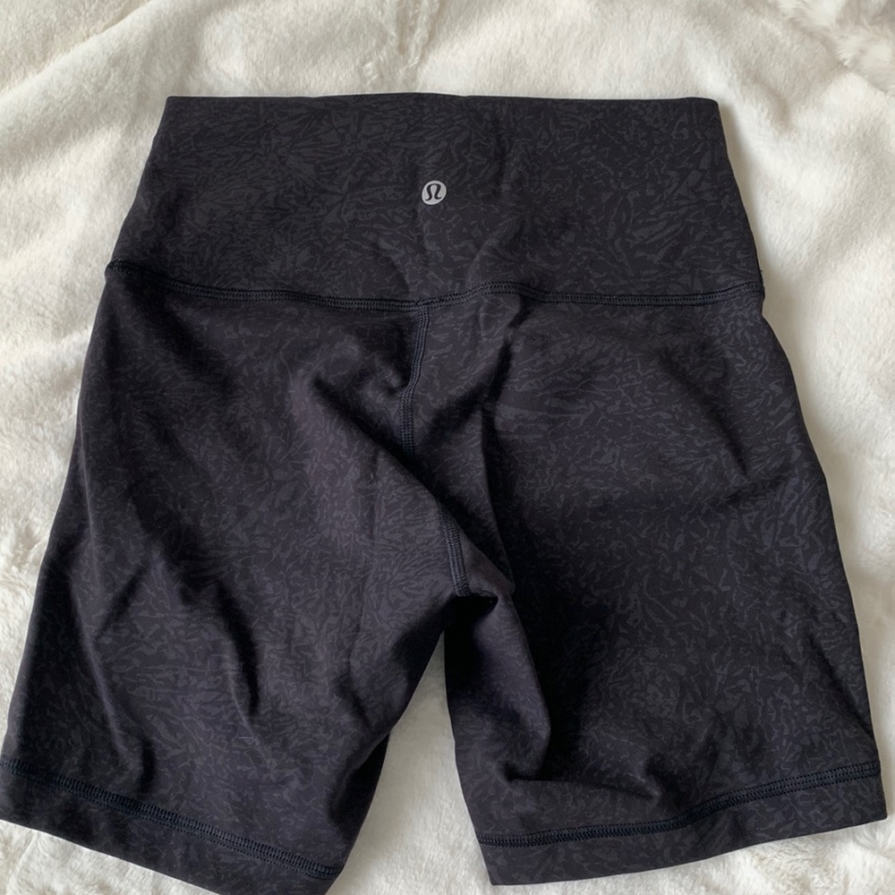 Lululemon wonder under biker shorts
